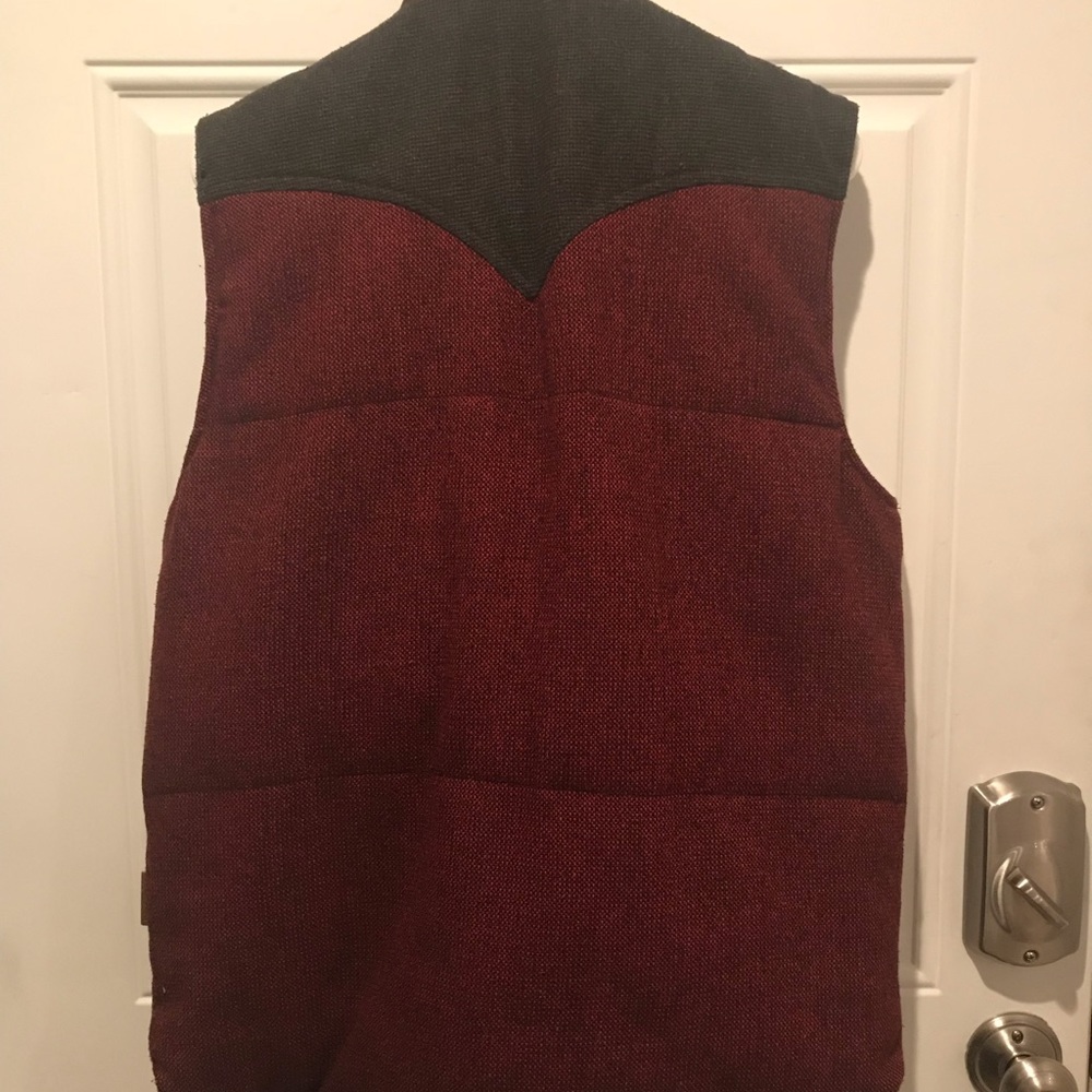 Bellfield Burgundy Vest - Picture 2 of 2
